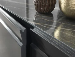 Mobile soggiorno modello Madia laccata di Md work a prezzo scontato