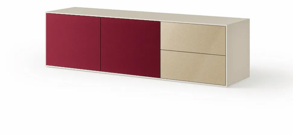 Mobile soggiorno modello Zelig di Spagnol mobili a PREZZI OUTLET