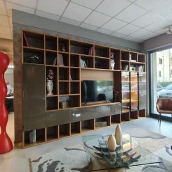 Mobile soggiorno modello Selecta  di Lema scontato -50%