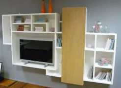 Mobile soggiorno modello Lego di Artigianale scontato -80%