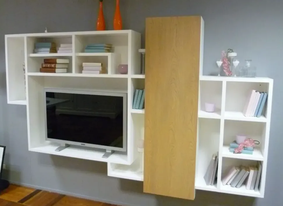 Mobile soggiorno modello Lego di Artigianale scontato -80%