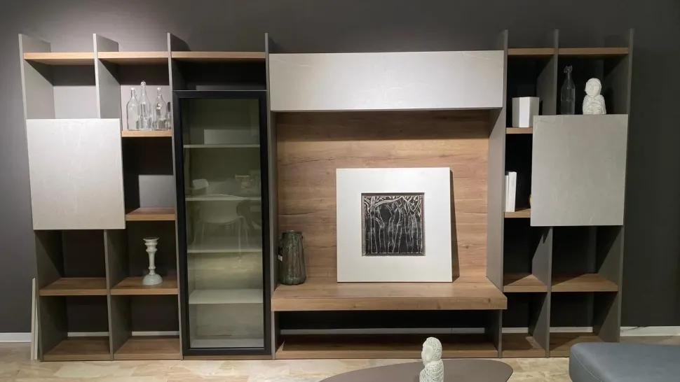 Mobile soggiorno modello Mito 5.0 di Imab scontato -60%