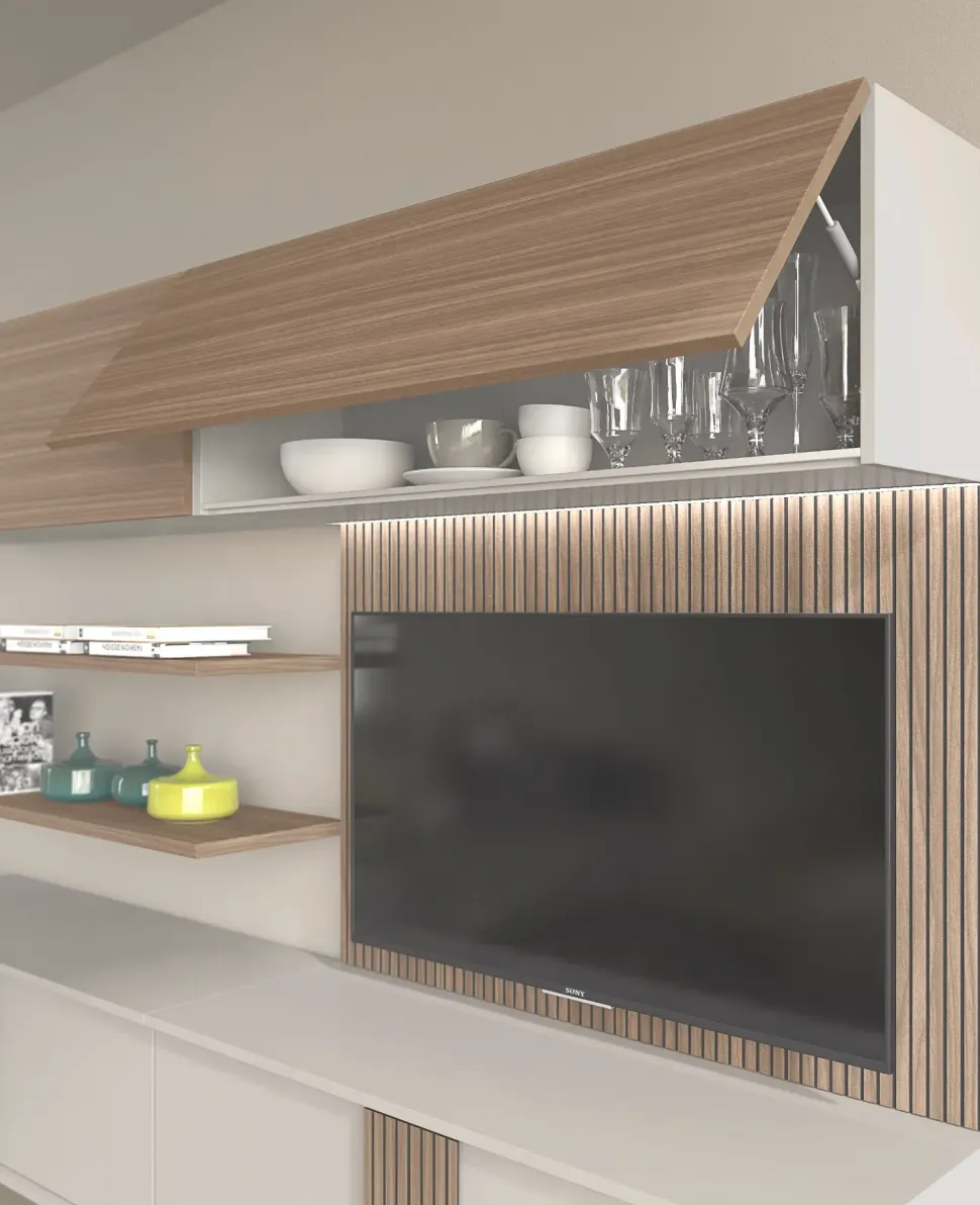 Mobile soggiorno modello Riga day 06 di Collezione esclusiva scontato -50%