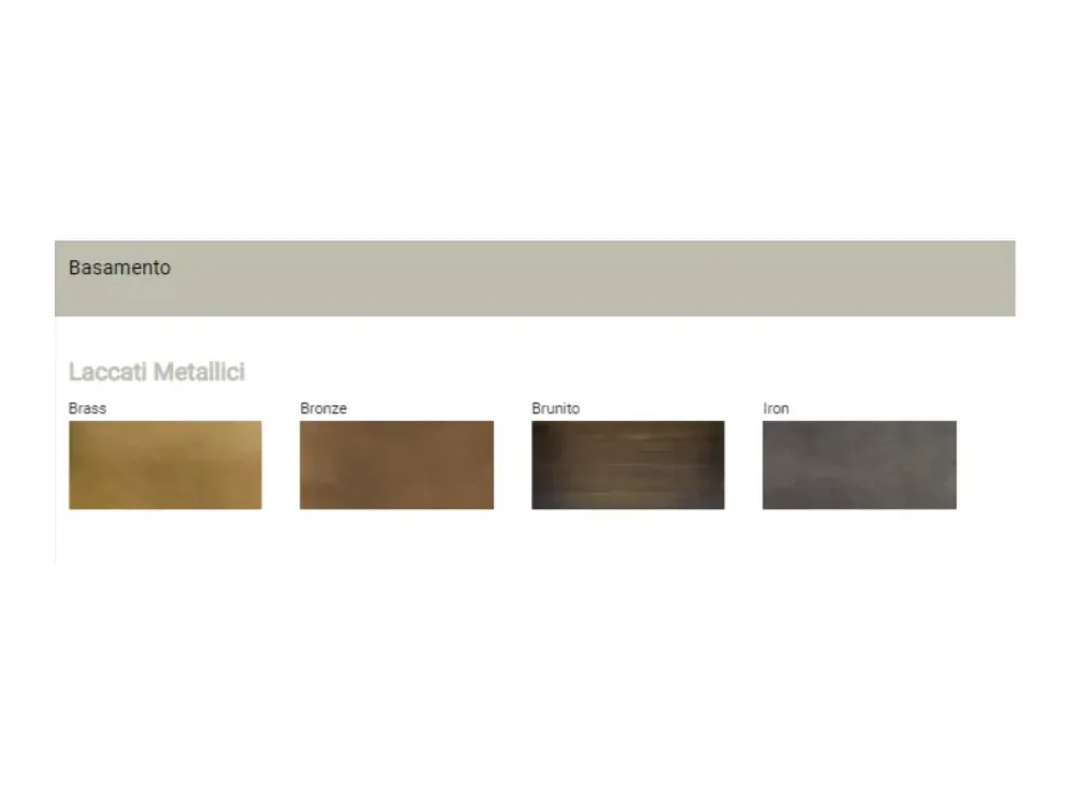 Mobile soggiorno modello Ori di Presotto a PREZZI OUTLET