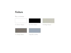 Offerta Outlet: Madia Goya in laccato opaco di Tonin Casa. Acquistala ora!