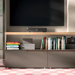 Outlet: Soggiorno Orme in laminato materico. Design unico, prezzo eccezionale!