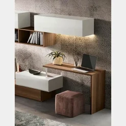 Parete attrezzata 308 Albamobili in stile moderna a prezzo ribassato
