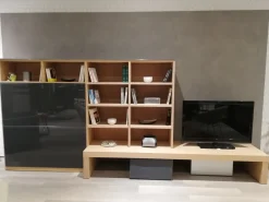 Parete attrezzata 505 della firma Molteni & c con un ribasso esclusivo