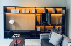 Parete attrezzata 505 up system  Molteni & c in stile design a prezzo scontato