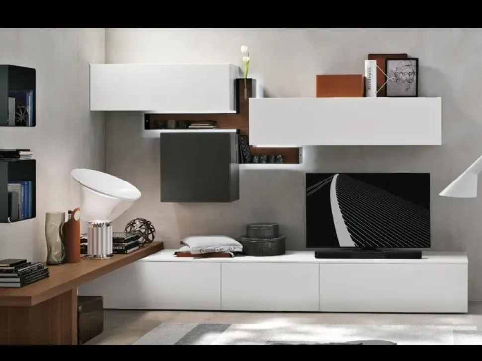 Parete attrezzata A070 Tomasella con un ribasso del 25%