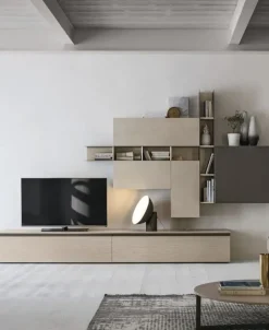 Parete attrezzata A107  Tomasella in stile moderno a prezzo scontato