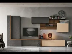 Parete attrezzata A082 Tomasella OFFERTA OUTLET