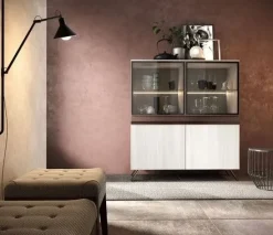 Parete attrezzata Abaco 2ante Gierre mobili in stile moderno a prezzo ribassato