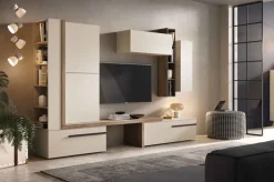 Parete attrezzata Abaco di Gierre mobili in OFFERTA OUTLET