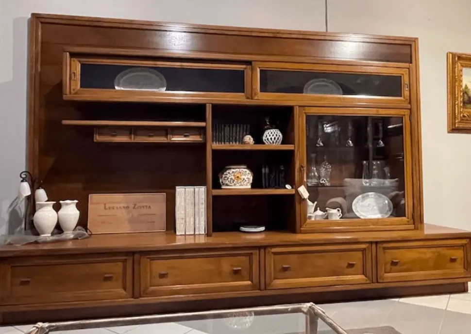 Parete attrezzata Agorà di Zonta scontata del 30%