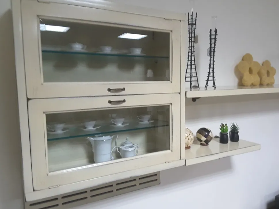 Parete attrezzata Arte povera di Zilio in OFFERTA OUTLET