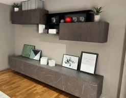 Parete attrezzata Asia Arredo3 in stile moderno a prezzo scontato