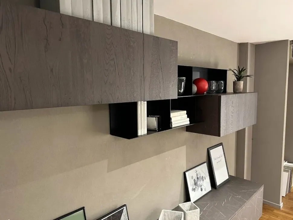 Parete attrezzata Asia Arredo3 in stile moderno a prezzo scontato