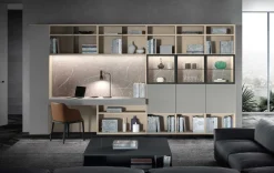 Parete attrezzata Astor 1 Astor mobili in stile design a prezzo ribassato