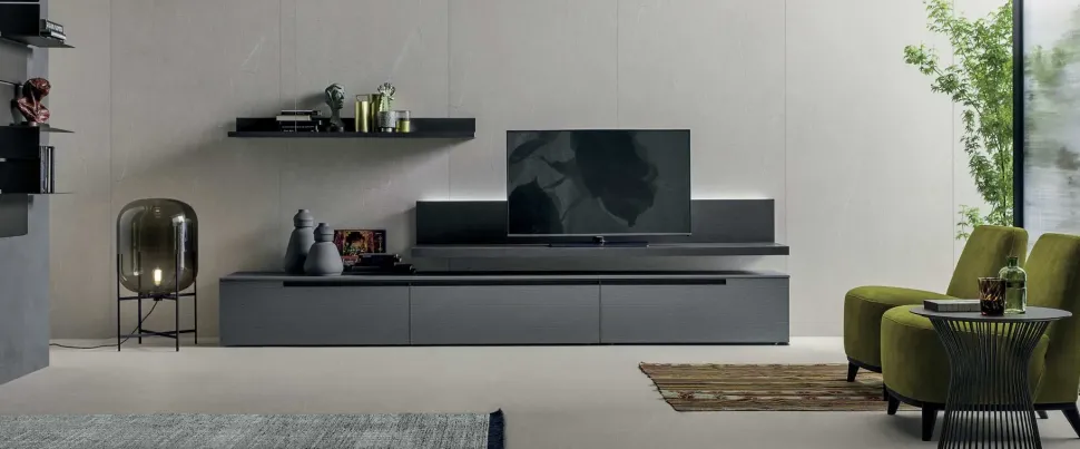 Parete attrezzata At103 di Tomasella in OFFERTA OUTLET