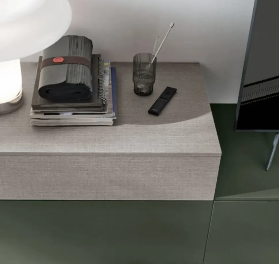 Parete attrezzata At116 Tomasella in stile design a prezzo ribassato