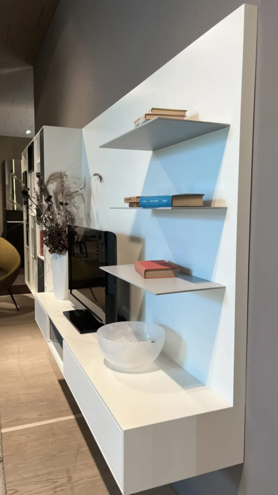 Parete attrezzata Ateneo Capo d'opera in stile moderna a prezzo scontato