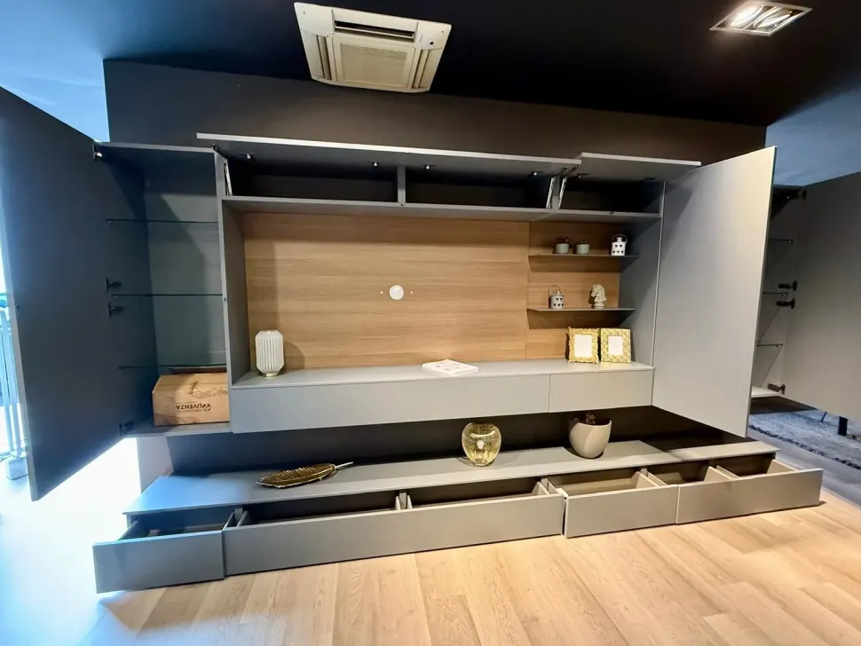 Parete attrezzata Atlante di Tomasella in OFFERTA OUTLET