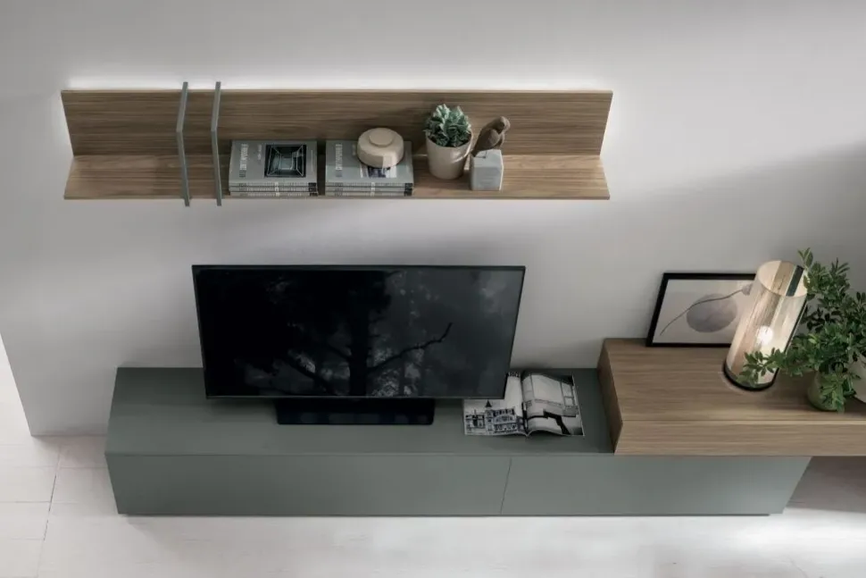 Parete attrezzata Atlante Tomasella in stile moderna a prezzo scontato