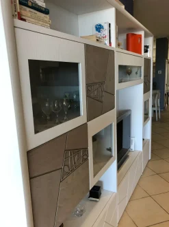 Parete attrezzata Collezione decor  Modo 10 in stile classico a prezzo ribassato