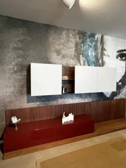 Parete attrezzata Composizione parete attrezzata del marchio Alf da fre con uno sconto esclusivo