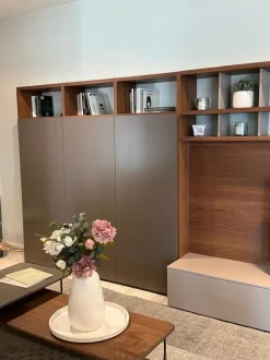 Parete attrezzata Composizione parete tv  di Pianca scontata del 30%