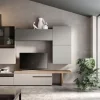 Parete attrezzata Composizione-living mod.abaco scontata del 30% Gierre mobili in stile moderna a prezzo scontato