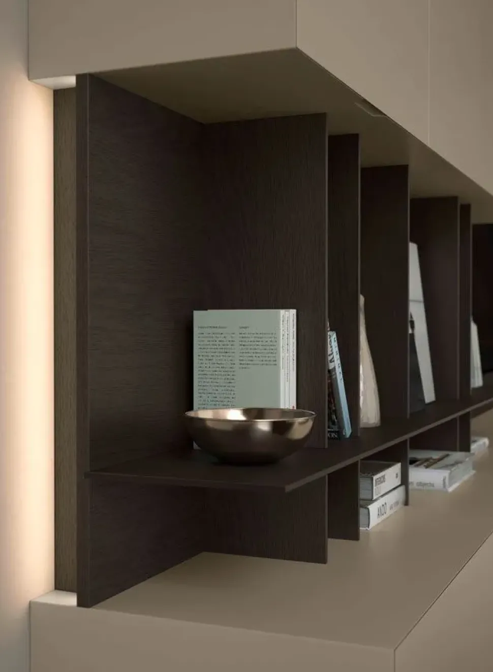 Parete attrezzata Cube 6 di Olivieri scontata del 27%