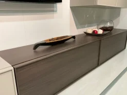 Parete attrezzata Dandy Santalucia in stile moderna a prezzo ribassato