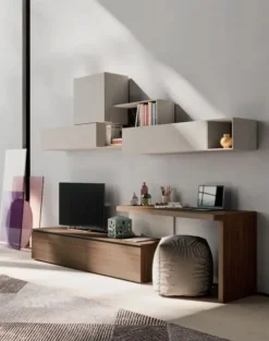 Parete attrezzata Day 19 Orme: design moderno a prezzo vantaggioso.