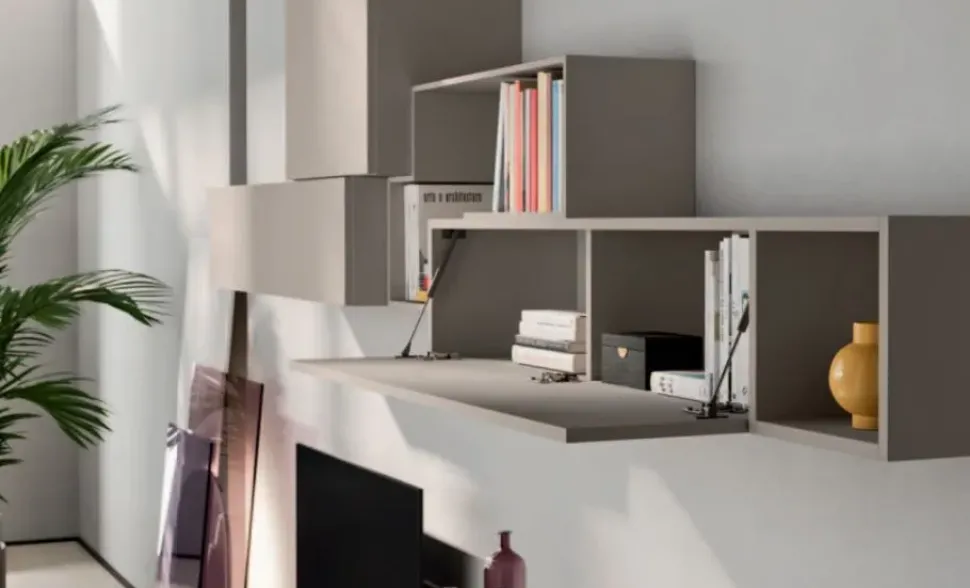 Parete attrezzata Day 19 Orme: design moderno a prezzo vantaggioso.