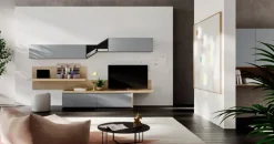 Parete attrezzata Day 13 Orme: design a prezzo scontato!