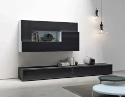 Parete attrezzata di Pianca Spazio s415 scontata