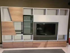 Parete attrezzata Diagonal 2021 di Tomasella in OFFERTA OUTLET