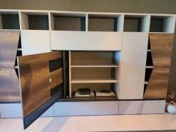 Parete attrezzata Diagonal special 2021 di Tomasella in OFFERTA OUTLET