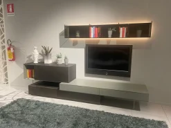 Parete attrezzata Domino di Sangiacomo in OFFERTA OUTLET