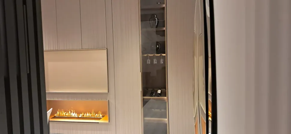 Parete attrezzata Dresscode 2.0 di Olivieri in OFFERTA OUTLET