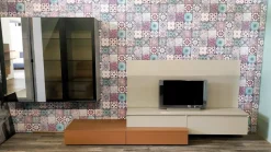 Parete attrezzata Ego Santalucia in stile moderna a prezzo scontato