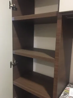 Parete attrezzata Europeo in melamminico in Offerta Outlet