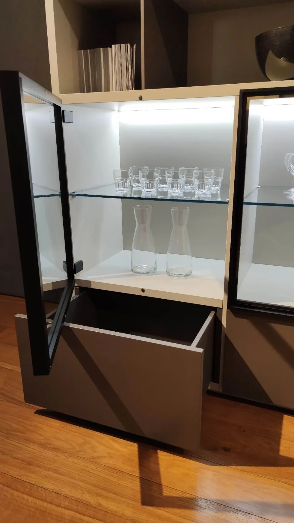 Parete attrezzata Flexus Giellesse in stile moderna a prezzo scontato