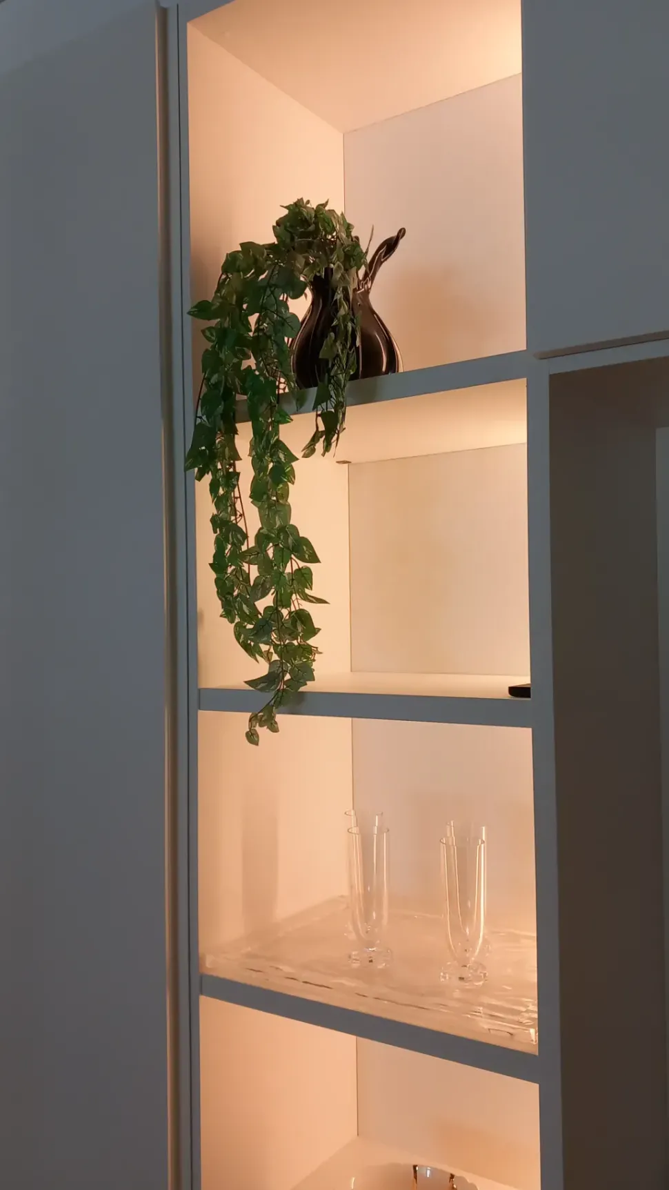 Parete attrezzata Freedhome di Caccaro in OFFERTA OUTLET