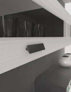 Parete attrezzata Freedom 2 Collezione esclusiva in stile moderna a prezzo scontato