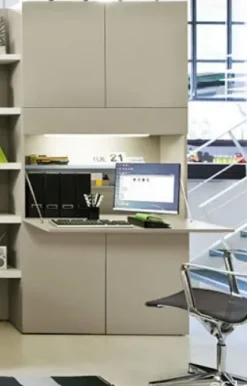 Parete attrezzata Home office 2200 di Clei scontata del 30%
