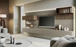 Parete attrezzata Horizon 02 di Mobilgam scontata del 25%