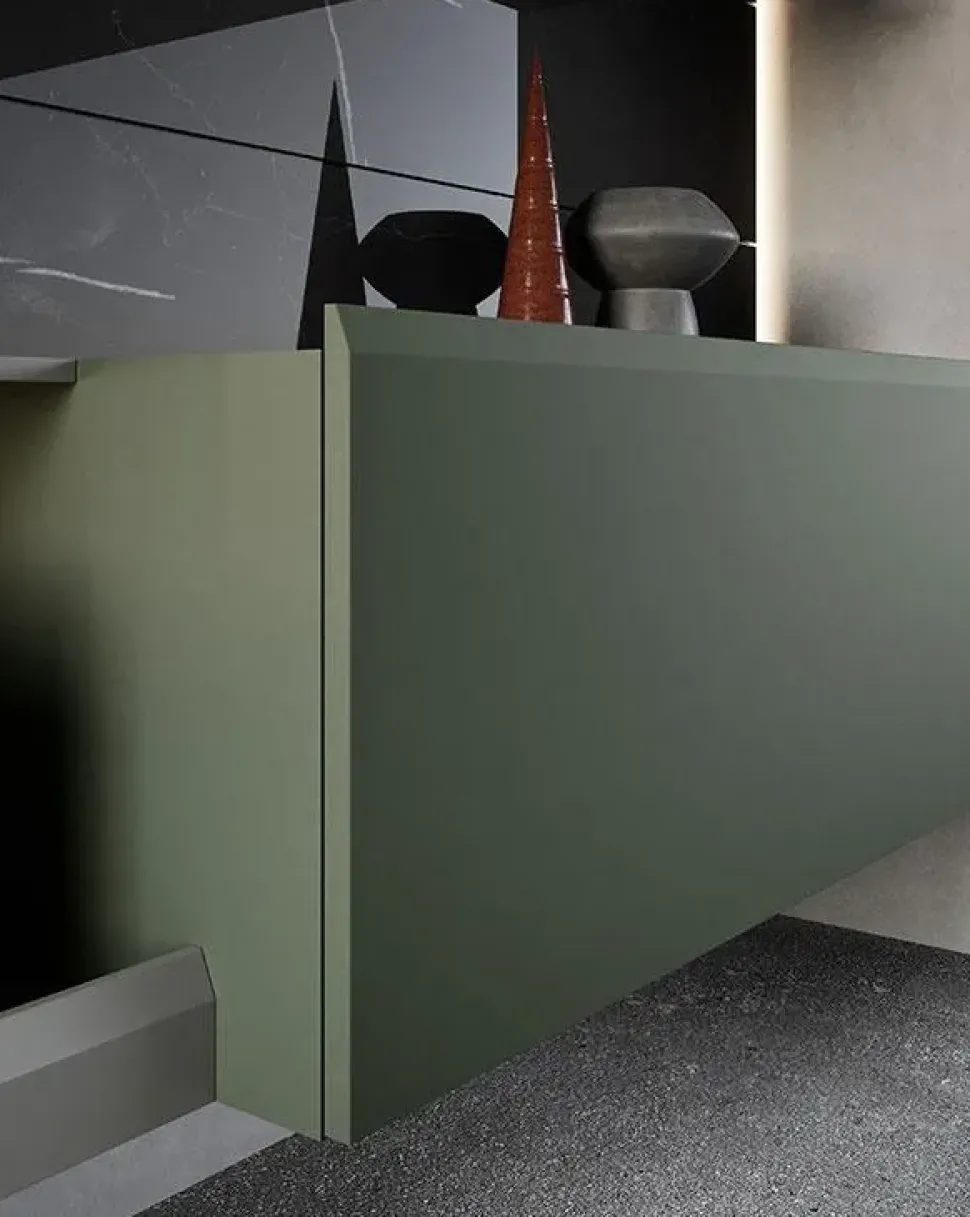 Parete attrezzata Horizon 00 di Mobilgam in OFFERTA OUTLET